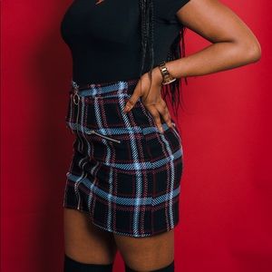 Plaid skirt